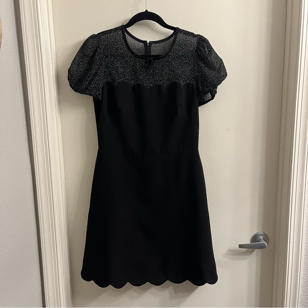 Gal Meets Glam Rhiannon Black Mini Dress Size US 6 - Picture 2 of 12